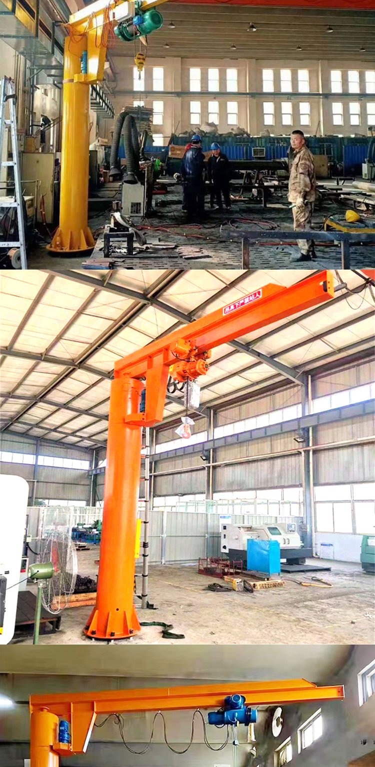 BZD型500公斤懸臂吊 廠區(qū)貨物搬運的安全操作與選擇——以百利達為例